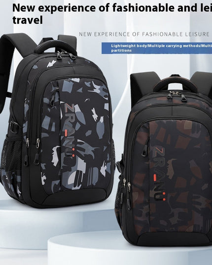New Casual Style Primary School Student Backpack Large Capacity