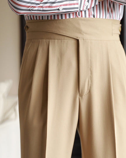 Men's Spring And Autumn Business Straight All-matching Pants