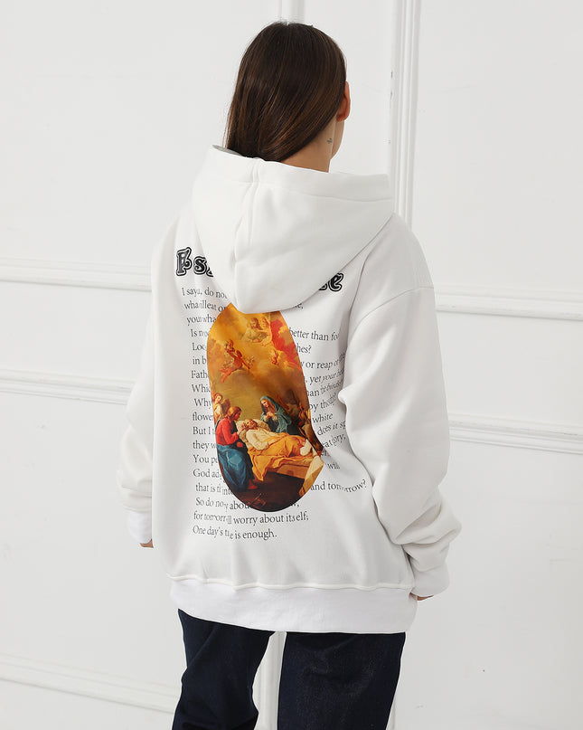 Women's Fashionable Casual Printed Long Sleeved Sweatshirt