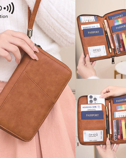 Fashion Personality And Versatility Passport Wallet
