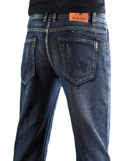 Summer Thin Men's Straight Slim Stretch Casual Pants