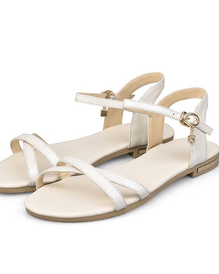 Women's Large Size Flat Toe Sandals