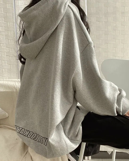 Casual All-matching Fleece-lined Trendy Top