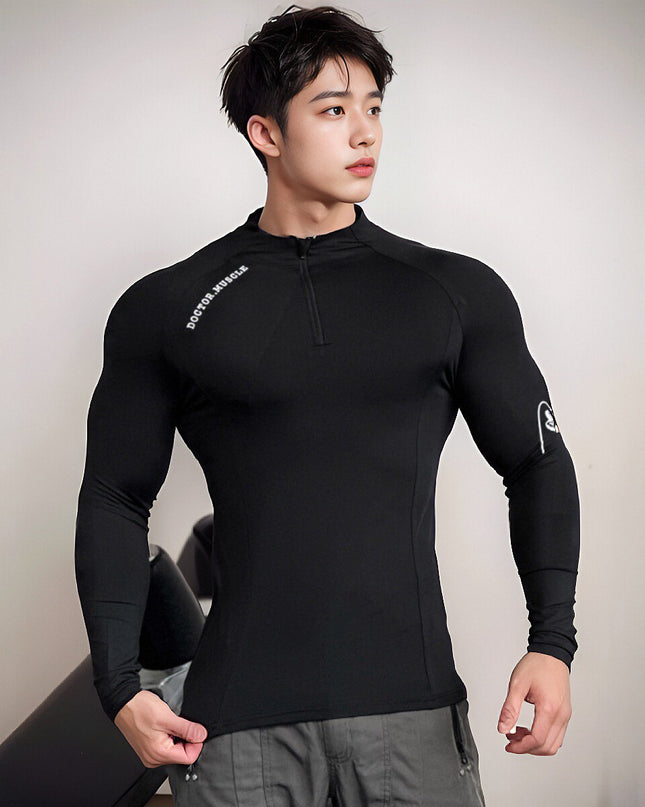 American Casual Zipper Sports Autumn And Winter Workout Clothes