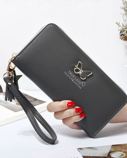 Korean Style Butterfly Hollow Metal Ladies Clutch