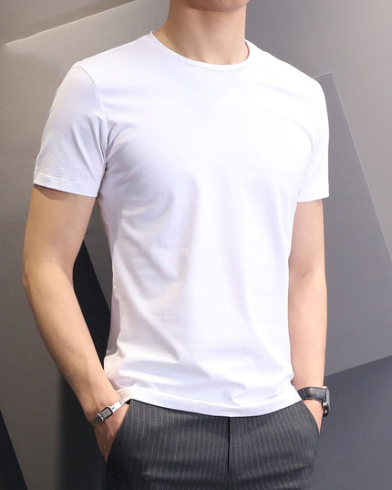 Fashion Summer Color Men's Short Sleeve T-Shirt