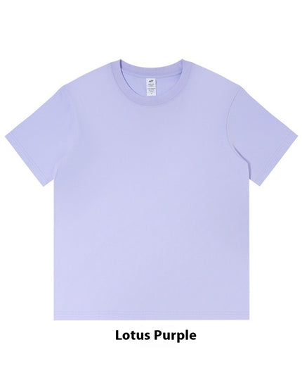 Cotton Heavy Round Neck Cultural T-shirt Advertising Shirt