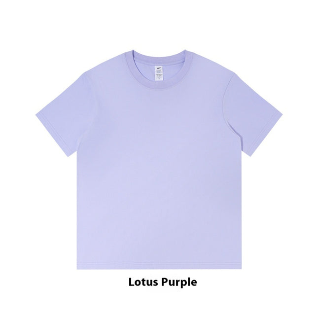 Cotton Heavy Round Neck Cultural T-shirt Advertising Shirt