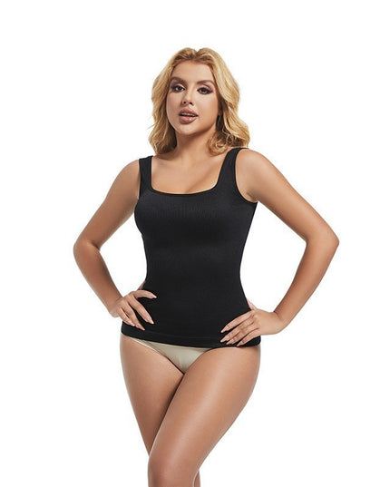 Seamless Square Collar Seamless Waist Waist Shaping Thread Lengthened Vest
