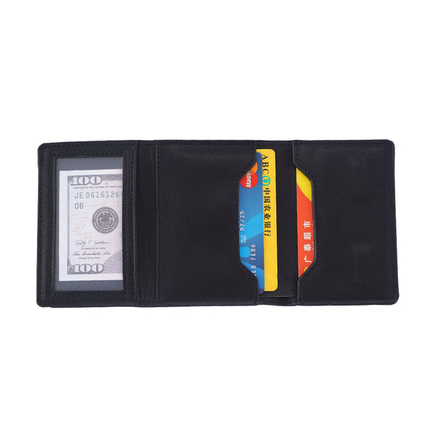 PU Cassette Rfid Blocking Aluminum Alloy Polyurethane Card Mount