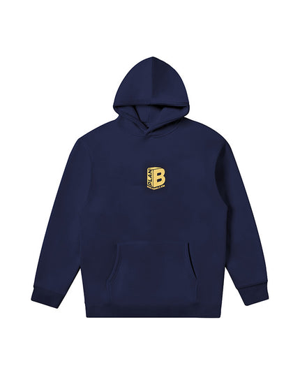 Fashion Printing Velvet Padded Hooded Sweatshirt