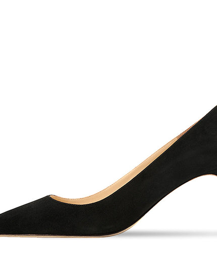 Naked Light Mouthed French Women's Soft Soled Non Tiring High-heeled Single Shoes