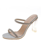 Silver / Heel height 6cm / 35