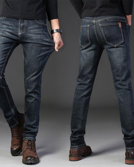 Summer Thin Men's Straight Slim Stretch Casual Pants