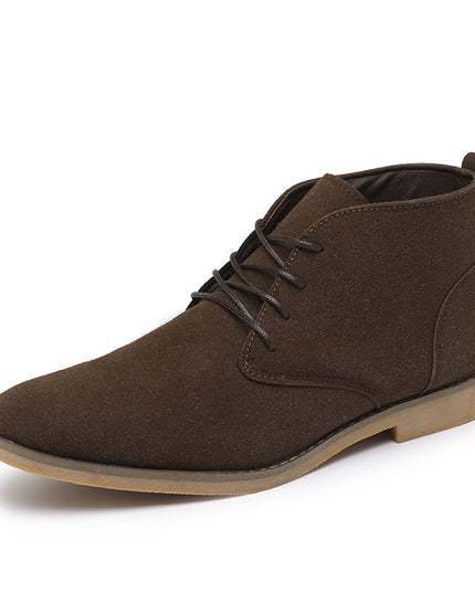Men's Business Shoes And Boots Retro British