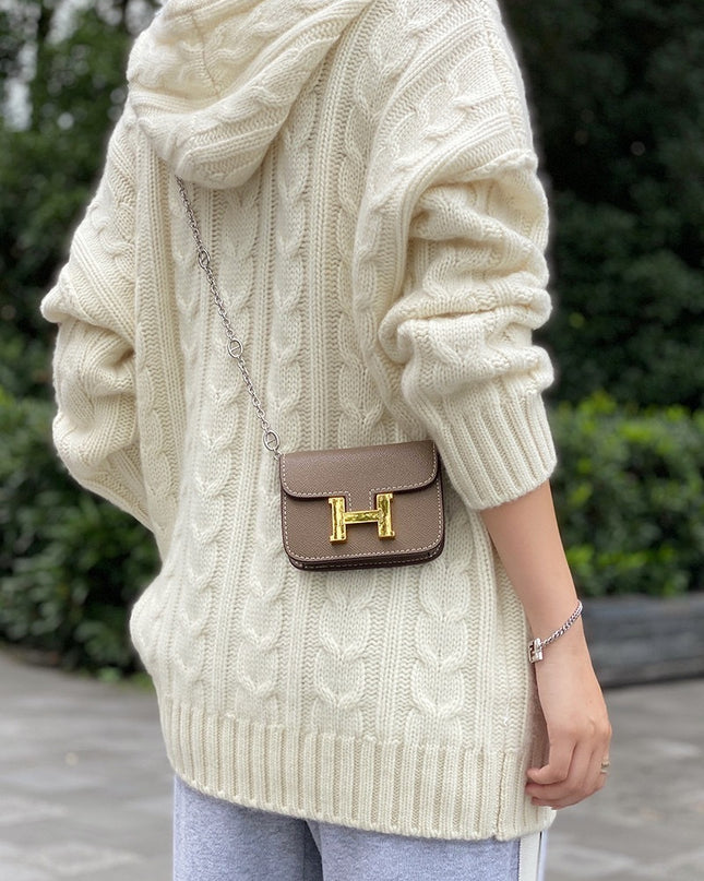 Heavy European Goods Cashmere Sweater Women's Hooded Sweater Loose Pullover