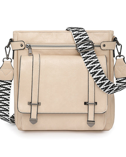 Women's Shoulder Personality Large Capacity Multi-pocket Bucket Bag