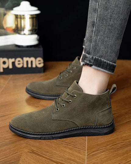 British Style Outdoor Student Casual High-top All-matching Trendy Men's Martin Boots