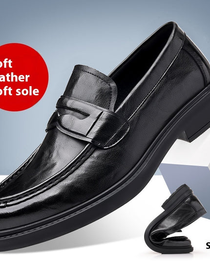 Men's All-match Breathable British Casual Leather Shoes