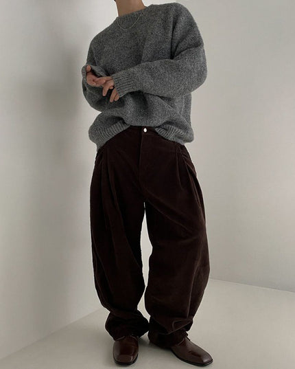 Knitwear Men's Trendy Lazy Pullover Sweater