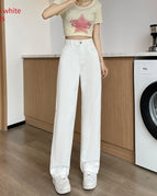 Thin white pants