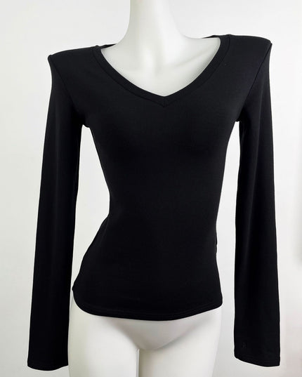 Shoulder Modal Stretch Tight Sports Long Sleeve