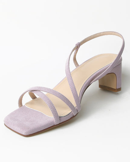 Thin Strap  Toe Mid-heeled Sandals Women