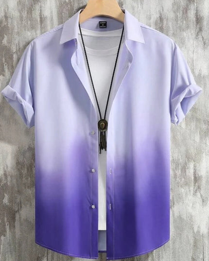 Men's Shirt Hot Sale In Hot-selling Floral-print Hawaiian Beach Degrees