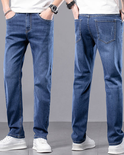 Men's Straight Slim Stretch Casual Pants