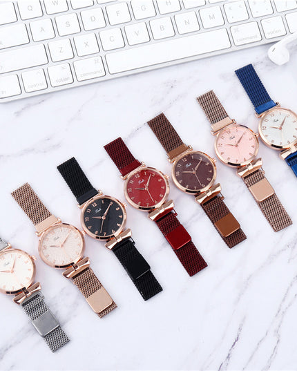 Leisure Gift Quartz Watch Five-piece Set Accessories Set