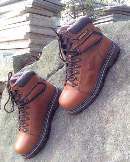 Hiking Shoes Men's Foot Protection Anti-smashing Labor Insurance Shoes