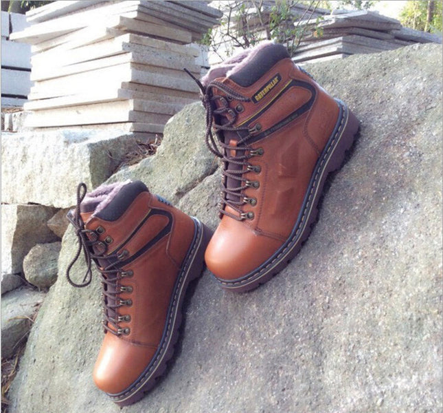 Hiking Shoes Men's Foot Protection Anti-smashing Labor Insurance Shoes