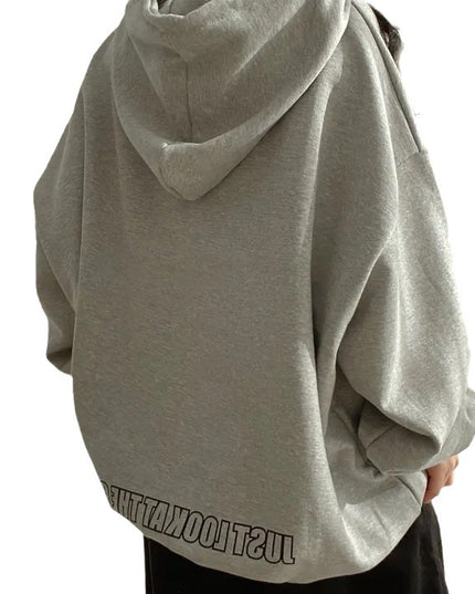 Casual All-matching Fleece-lined Trendy Top