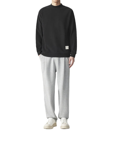 Half-high Collar Long Sleeves T-shirt Men