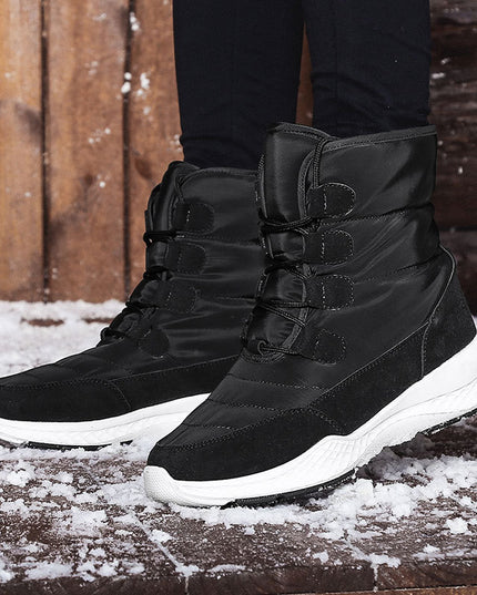 Plus Velvet Long Tube Plus Size Snow Boots Women