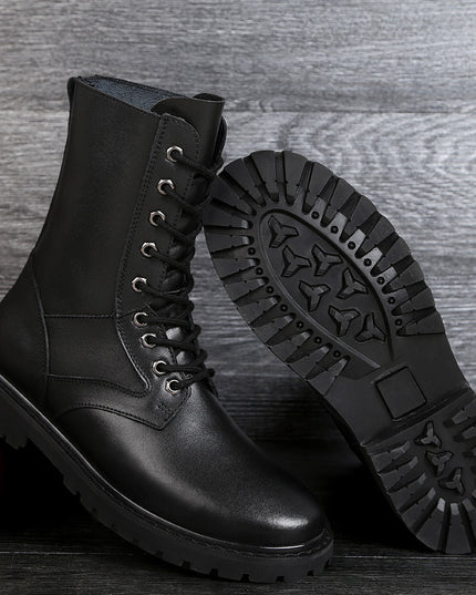 Men's Warm Slugged Bottom Work Shoes