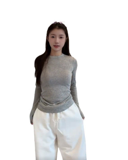 Shoulder Modal Stretch Tight Sports Long Sleeve