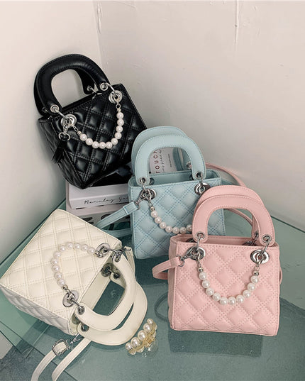 All-match Crossbody Fairy Diamond Quilted Handbag