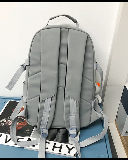 Korean Style Large Capacity All Match High School And College Student Schoolbag