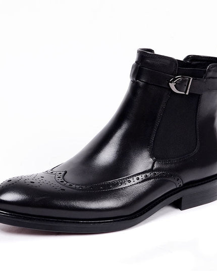 Martin Boots Cowboy Boots Business High-top Leather Shoes