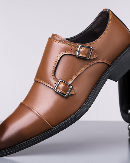 Leather Shoes Men's Business Shoes Oxford