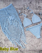3 Piece Light Blue