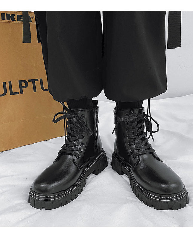 Martin Boots Men's British Style Side Zipper