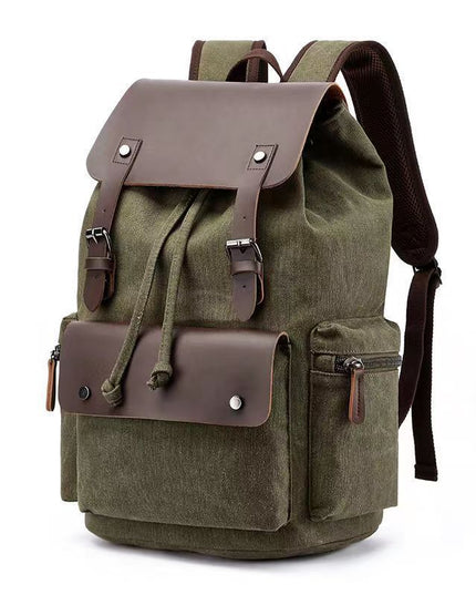 Drawstring Backpack Retro Canvas Personality