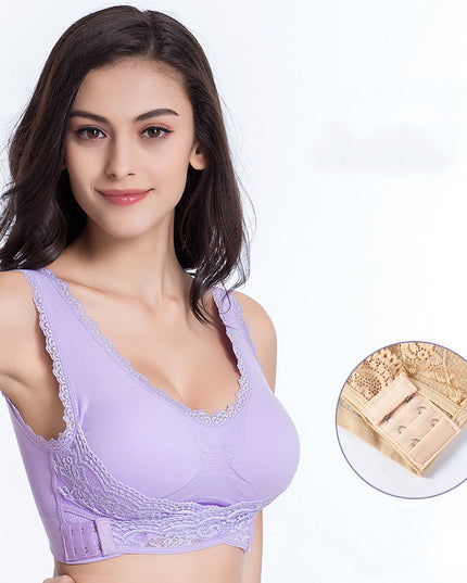Non-wire sports bra