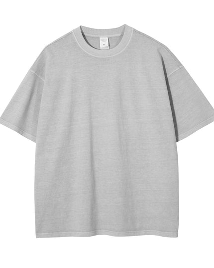 Street Washed Old Retro Short-sleeved Loose