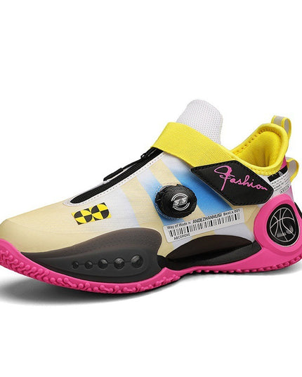 Men's And Women's Youth Trendy Knob Low-cut Sneaker