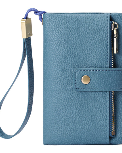 Women's Wallet Zipper Bag Clutch Anti-theft Card Swiping Bag Coin Purse