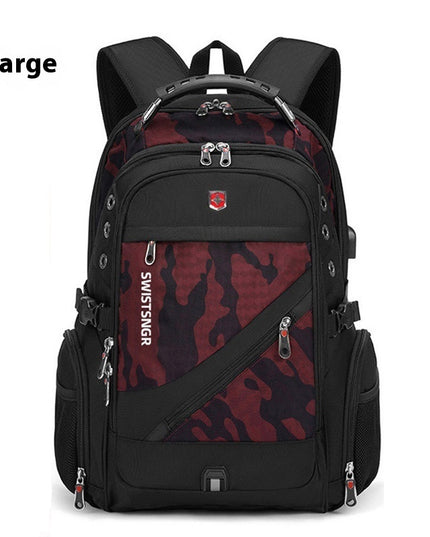 Saber Backpack Business Travel Laptop Bag Junior High School