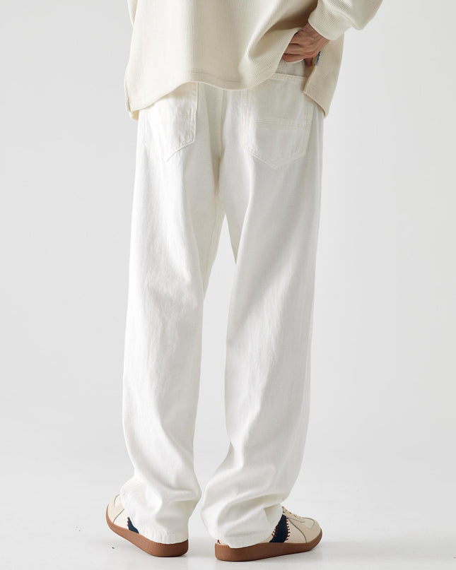Fashion Personality Men's All-matching Straight Trousers